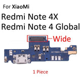 USB Power Charging Connector Plug Port Dock Flex Cable For Xiaomi Redmi 2 2A 3S 4A 4X 5A Note 4X Global 2 4 Note 3 Pro 5A - Amzon World