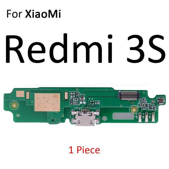 USB Power Charging Connector Plug Port Dock Flex Cable For Xiaomi Redmi 2 2A 3S 4A 4X 5A Note 4X Global 2 4 Note 3 Pro 5A - Amzon World