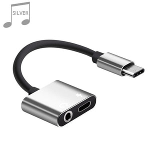 USB Type C To 3.5mm Earphone Jack Adapter For Leeco Le Max 2/Pro 3 S3 Aux Audio Cable Headphone Charger Charging USB-C Converter - Amzon World