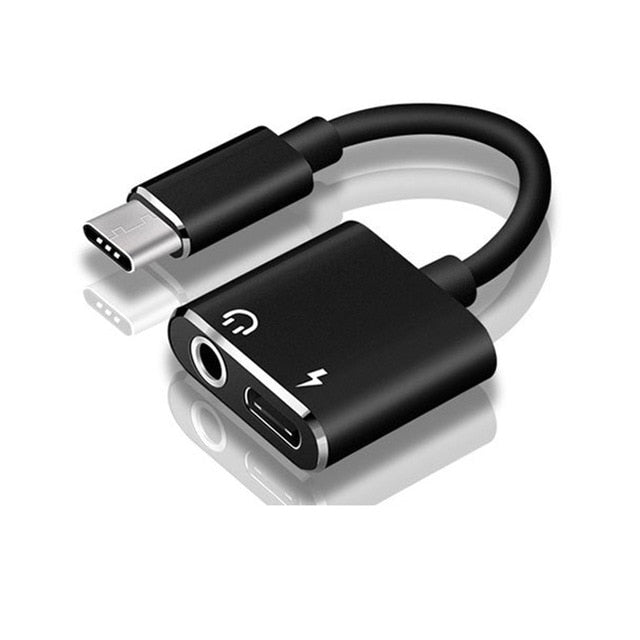 USB Type C To 3.5mm Earphone Jack Adapter For Leeco Le Max 2/Pro 3 S3 Aux Audio Cable Headphone Charger Charging USB-C Converter - Amzon World