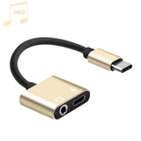 USB Type C To 3.5mm Earphone Jack Adapter For Leeco Le Max 2/Pro 3 S3 Aux Audio Cable Headphone Charger Charging USB-C Converter - Amzon World