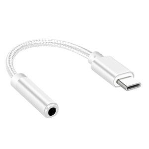 USB Type-C to 3.5mm Headphone Jack AUX Audio Cable Adapter for Samsung LG Nexus Oneplus Nokia Xiaomi Huawei Type C Smart Phones - Amzon World