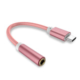 USB Type-C to 3.5mm Headphone Jack AUX Audio Cable Adapter for Samsung LG Nexus Oneplus Nokia Xiaomi Huawei Type C Smart Phones - Amzon World