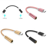 USB Type-C to 3.5mm Headphone Jack AUX Audio Cable Adapter for Samsung LG Nexus Oneplus Nokia Xiaomi Huawei Type C Smart Phones - Amzon World