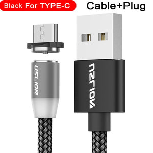 Magnetic USB Cable Fast Charging USB Type C Cable Magnet Charger Data Charge Micro USB Cable Mobile Phone Cable USB Cord - Amzon World