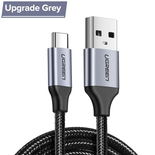 3A USB Type C 90 Degree USB C Cable for Samsung Galaxy S10 S9 Plus Xiaomi Mi 8 6 MAX 3 LG USB C Fast Charging Data Cable - Amzon World