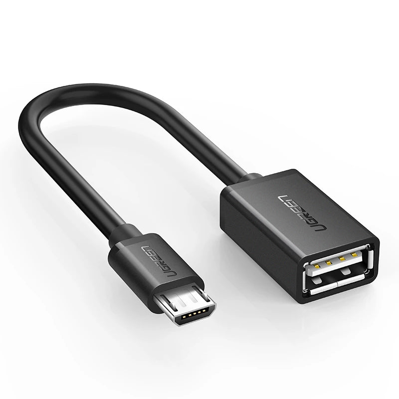 Ugreen Micro USB OTG Cable Adapter for Xiaomi Redmi Note 5 Micro USB Connector For Samsung S6 Tablet Android USB 2.0 OTG Adapter - Amzon World
