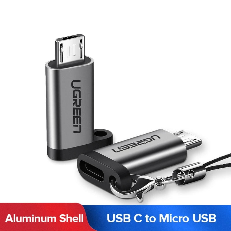Ugreen Mobile Phone Adapter Micro USB to USB C Adapter Microusb Connector For Huawei Xiaomi Samsung Galaxy A7 Adapter USB Type C - Amzon World