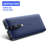 Ugreen Power Bank 10000mAh For iPhone X 7 Xiaomi External Battery Pack Powerbank For USB iPhone Cable Portable Charger Poverbank - Amzon World