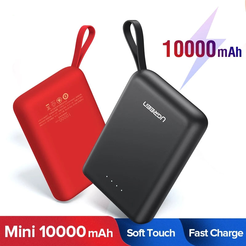 Ugreen Power Bank for Xiaomi Mini Pover Bank 10000mAh Portable External Phone Battery Charger for iPhone X Huawei P20 PoverBank - Amzon World