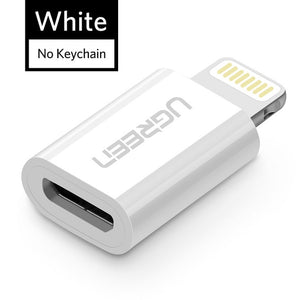 Ugreen USB Adapter for iPhone 7 Lightning to Micro USB for iPhone X XS Max 6s Adapter Fast Charging Data Sync for iPad USB Cable - Amzon World