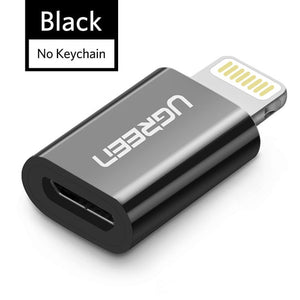 Ugreen USB Adapter for iPhone 7 Lightning to Micro USB for iPhone X XS Max 6s Adapter Fast Charging Data Sync for iPad USB Cable - Amzon World