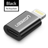 Ugreen USB Adapter for iPhone 7 Lightning to Micro USB for iPhone X XS Max 6s Adapter Fast Charging Data Sync for iPad USB Cable - Amzon World
