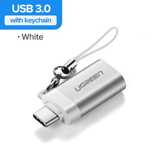 Ugreen USB C Adapter Type C to USB 3.0 Adapter Thunderbolt 3 Type-C Adapter OTG Cable For Macbook pro Air Samsung S10 S9 USB OTG - Amzon World