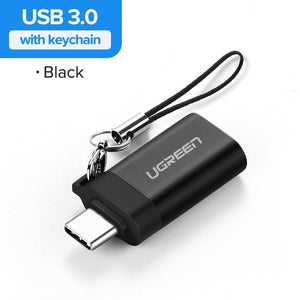 Ugreen USB C Adapter Type C to USB 3.0 Adapter Thunderbolt 3 Type-C Adapter OTG Cable For Macbook pro Air Samsung S10 S9 USB OTG - Amzon World