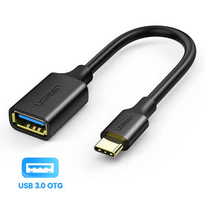 Ugreen USB C to USB Adapter Type C OTG Cable USB C Male to USB 3.0 A Female Cable Adapter for MacBook Pro Samsung S9 USB-C OTG - Amzon World