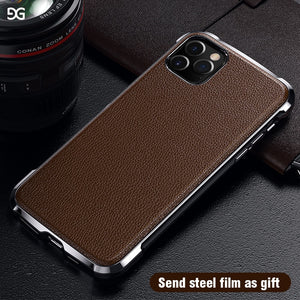 Ultra Thin Leather Case For iPhone 11 Pro Max X XR XS Max Cover  Soft TPU Case For iPhone 11 Pro Max 2019 - Amzon World