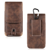 Universal Pouch Leather phone Case For iphone XS X 6 7 8 plus Waist Bag Magnetic holster Belt Clip phone cover for redmi 5 plus - Amzon World