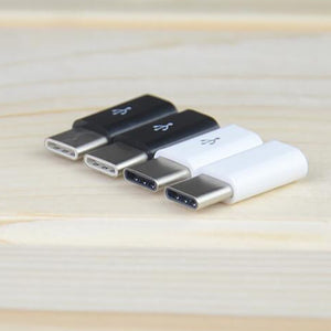 Universal USB 3.1 Type-C Male Connector to Micro USB Female Converter USB-C Data Adapter Type C Device - Amzon World