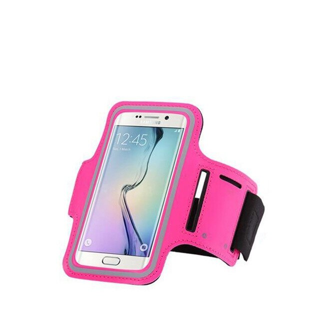 Universal Waterproof Sport Gym Running for Samsung Galaxy S7/S6/S5/S4/S3 A5 A3 Mobile Phone Pouch Bag Case Key Holder Armband - Amzon World