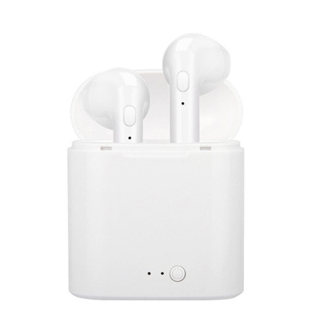 Upgraded i7 i7s TWS Mini Wireless Bluetooth 5.0 Earphone In-Ear Stereo Earbud Headset with Mic Binaural call For All Smart Phone - Amzon World