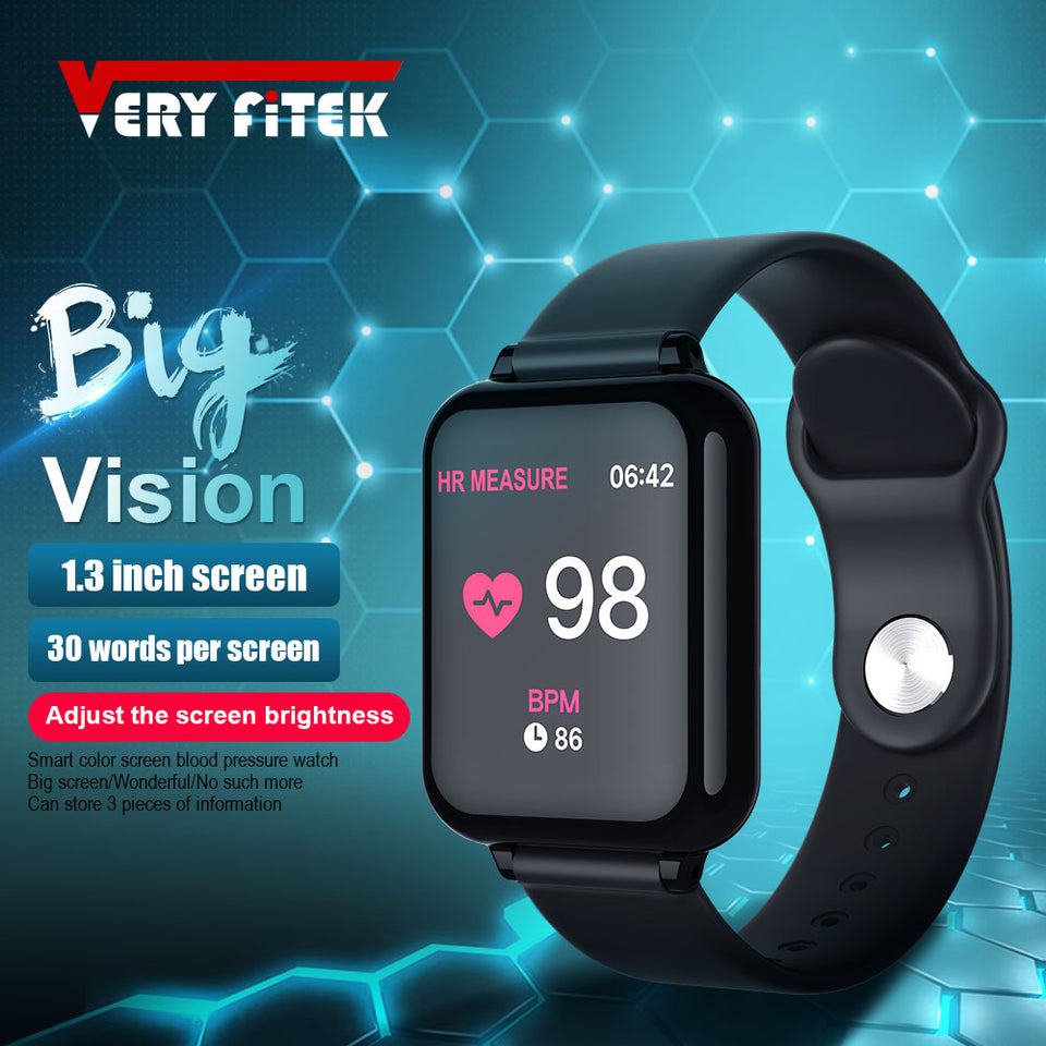 VERYFiTEK AW4 Smart Watch Blood Pressure Oxygen Fitness Bracelet Watch Heart Rate Monitor IP67 Men Women Sport Smartwatch - Amzon World