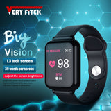 VERYFiTEK AW4 Smart Watch Blood Pressure Oxygen Fitness Bracelet Watch Heart Rate Monitor IP67 Men Women Sport Smartwatch - Amzon World