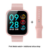VERYFiTEK P70 Smart Watch Blood Pressure Heart Rate Monitor IP68 Fitness Bracelet Watch Women Men Smartwatch for IOS Android - Amzon World
