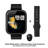 VERYFiTEK P70 Smart Watch Blood Pressure Heart Rate Monitor IP68 Fitness Bracelet Watch Women Men Smartwatch for IOS Android - Amzon World
