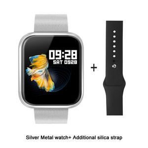 VERYFiTEK P70 Smart Watch Blood Pressure Heart Rate Monitor IP68 Fitness Bracelet Watch Women Men Smartwatch for IOS Android - Amzon World