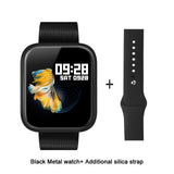 VERYFiTEK P70 Smart Watch Blood Pressure Heart Rate Monitor IP68 Fitness Bracelet Watch Women Men Smartwatch for IOS Android - Amzon World