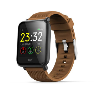VERYFiTEK Q9 Blood Pressure Heart Rate Monitor Smart Watch IP67 Waterproof Sport Fitness Trakcer Watch Men Women Smartwatch - Amzon World