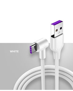 Venroii 5A USB Type C Cable 1m 2m 3m Fast Charging Type-C Kable for Huawei P30 P20 Mate 20 Pro Phone Supercharge QC3.0 USBC Cabo - Amzon World