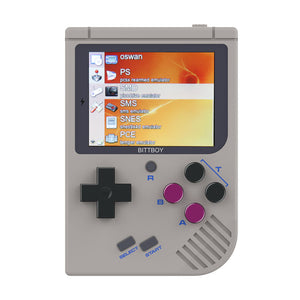 Video Game Console New BittBoy - Version3.5 - Retro Game Handheld Games Console Player Progress Save/Load MicroSD card External - Amzon World