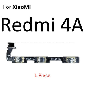 Volume Button Power Switch On Off Button Flex Cable For Xiaomi Redmi 3X 3S 4A Note 7 6 2 5A 6A 5 Plus 4 3 Pro 4X Global - Amzon World