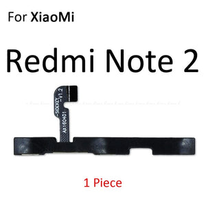 Volume Button Power Switch On Off Button Flex Cable For Xiaomi Redmi 3X 3S 4A Note 7 6 2 5A 6A 5 Plus 4 3 Pro 4X Global - Amzon World
