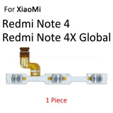 Volume Button Power Switch On Off Button Flex Cable For Xiaomi Redmi 3X 3S 4A Note 7 6 2 5A 6A 5 Plus 4 3 Pro 4X Global - Amzon World