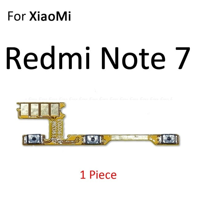 Volume Button Power Switch On Off Button Flex Cable For Xiaomi Redmi 3X 3S 4A Note 7 6 2 5A 6A 5 Plus 4 3 Pro 4X Global - Amzon World