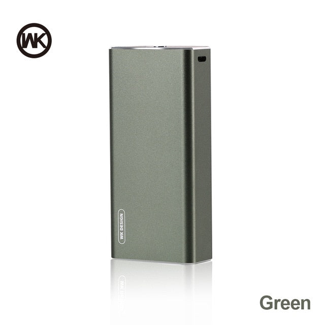 WK 10000mAh Mini Power Bank Portable Charger Fast Charging Powerbank for Xiaomi mi iPhone External Battery Poverbank Metal Shell - Amzon World