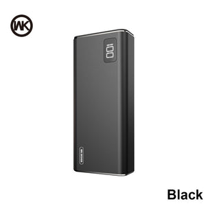 WK 3 Input 2USB Mini Power Bank 10000mAh Metal Portable Charger 10000 mAh Powerbank For iPhone Xiaomi External Battery Poverbank - Amzon World