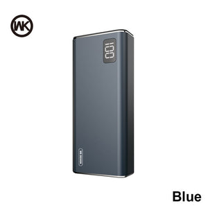 WK 3 Input 2USB Mini Power Bank 10000mAh Metal Portable Charger 10000 mAh Powerbank For iPhone Xiaomi External Battery Poverbank - Amzon World