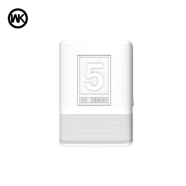 WK 5000mAh Portable Charger Slim Mini Power Bank 18650 Powerbank External Battery for Xiaomi Power Bank iPhone X Bateria Externa - Amzon World