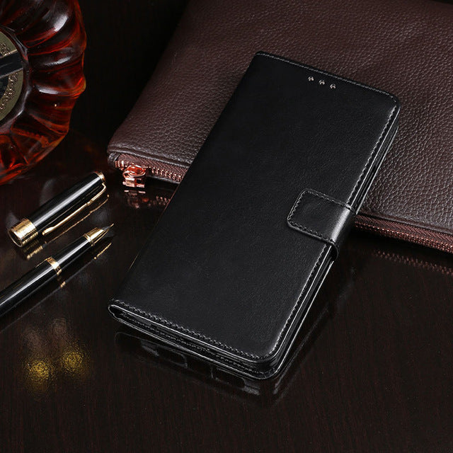 Wallet Case for Meizu M8C Flip Leather Cover on M810 M810H M810L Kickstand Protective Cover for Meizu M8C M 8C Phone bag Cases - Amzon World