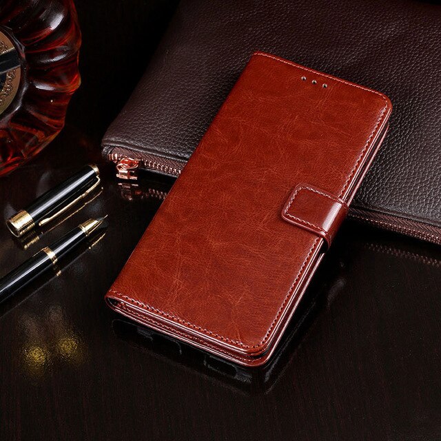 Wallet Case for Meizu M8C Flip Leather Cover on M810 M810H M810L Kickstand Protective Cover for Meizu M8C M 8C Phone bag Cases - Amzon World