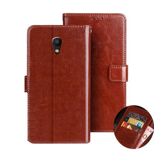 Wallet Case for Meizu M8C Flip Leather Cover on M810 M810H M810L Kickstand Protective Cover for Meizu M8C M 8C Phone bag Cases - Amzon World