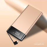 Waterproof Portable Power Bank 30000 MAh for All Xiaomi Smart Phone Battery Powerbank Fast Charging External Battery LED LCD - Amzon World