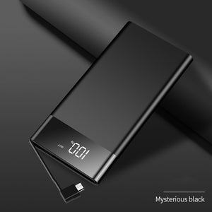 Waterproof Portable Power Bank 30000 MAh for All Xiaomi Smart Phone Battery Powerbank Fast Charging External Battery LED LCD - Amzon World