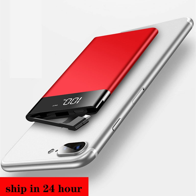 Waterproof Portable Power Bank 30000 MAh for All Xiaomi Smart Phone Battery Powerbank Fast Charging External Battery LED LCD - Amzon World