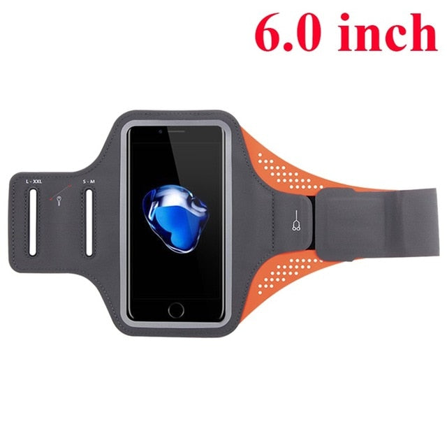 Waterproof Sports Armband Phone Case For iPhone 6 7 8 X For Samsung For Huawei Universal Sport Phone Case Arm Band Running - Amzon World