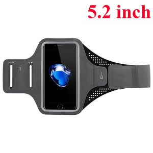 Waterproof Sports Armband Phone Case For iPhone 6 7 8 X For Samsung For Huawei Universal Sport Phone Case Arm Band Running - Amzon World
